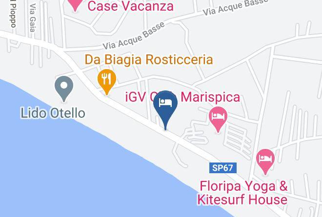 Ragusa - Residence Le Dune Maps
