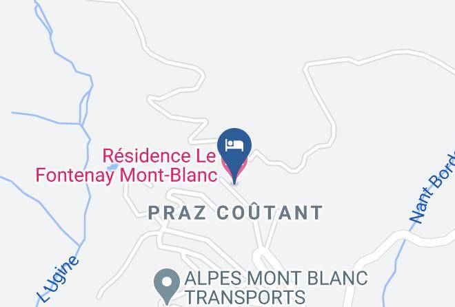Haute Savoie - Residence Le Fontenay Mont Blanc Maps