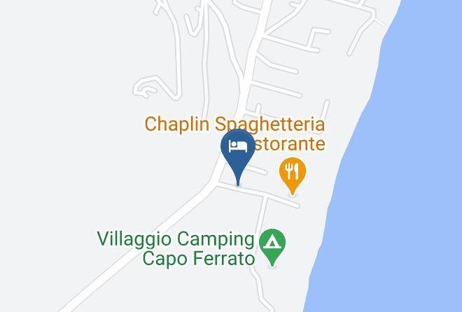 Province Of South Sardinia - Residence Le Ginestre Maps