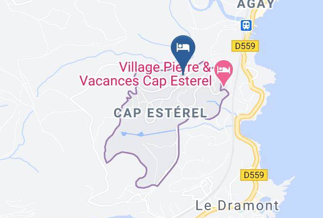 Var - Residence Le Hameau De Cap Esterel Maeva Particuliers Maps