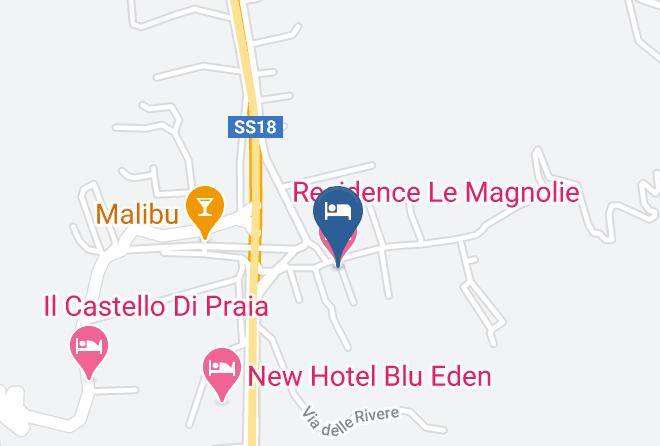 Cosenza - Residence Le Magnolie Maps