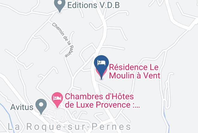 Vaucluse - Residence Le Moulin A Vent Maps