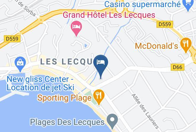 Var - Residence Le Nepenthes Maps