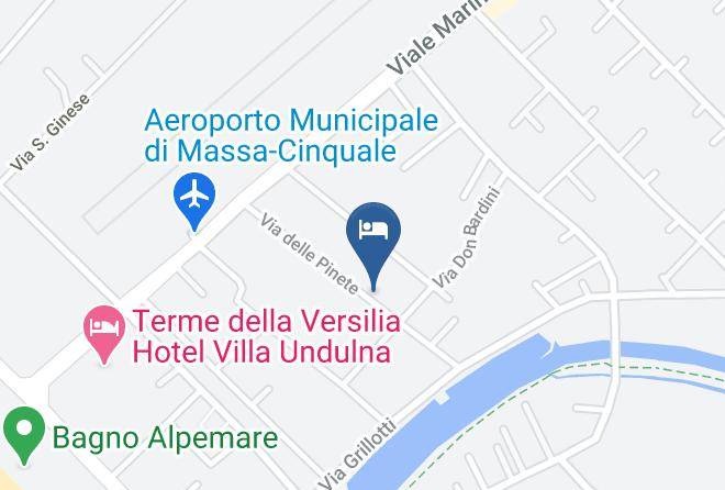 Massa Carrara - Residence Le Pinete Maps