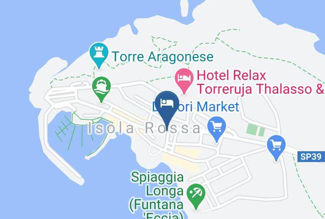 Sassari - Residence Le Rondini Maps