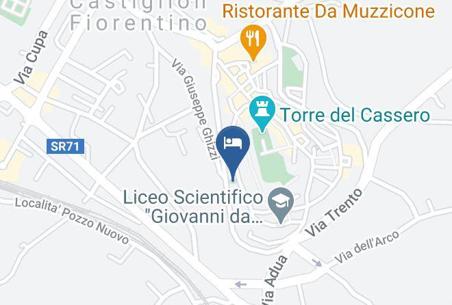 Arezzo - Residence Le Santucce Maps