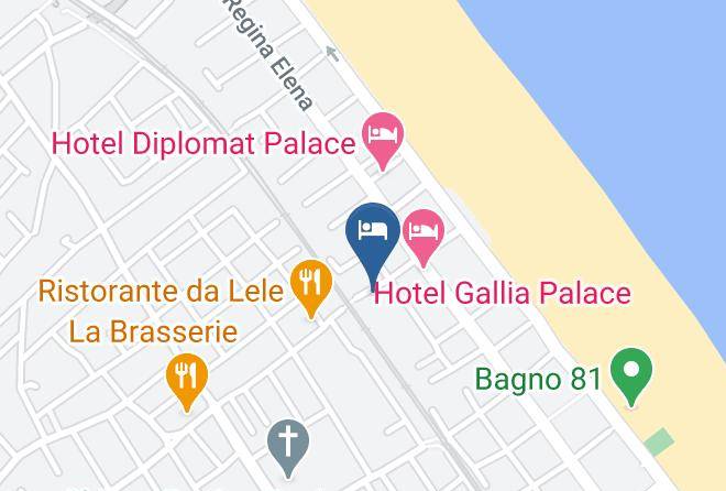 Rimini - Residence Le Stelle Maps