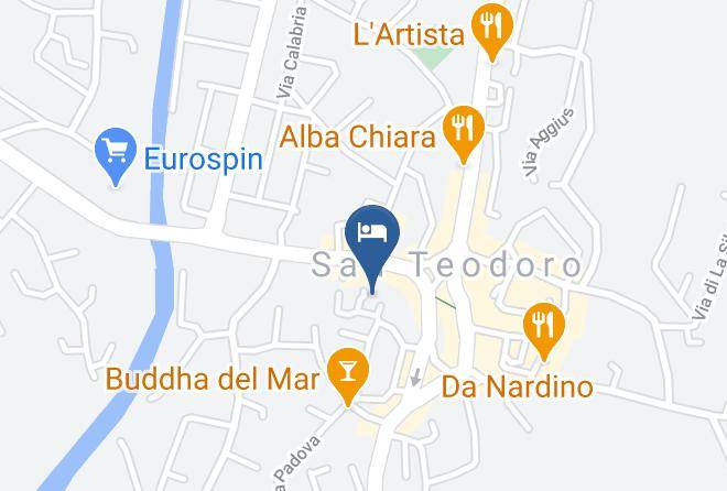 Sassari - Residence Le Zagare Di Obiettivo Vacanza Maps