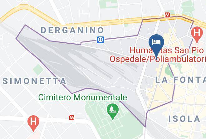 Milan - Residence Lepontina Maps