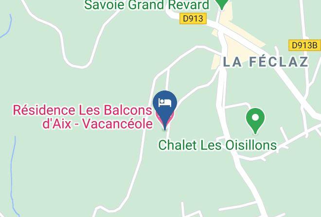 Residence Les Balcons D'aix Vacanceole Map
