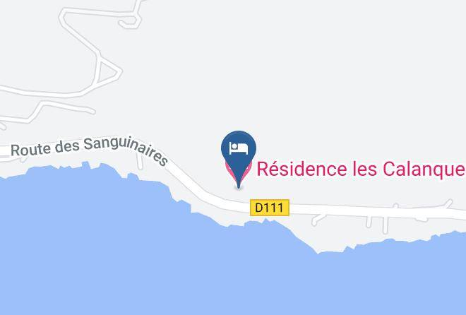 Southernsica - Residence Les Calanques Maps