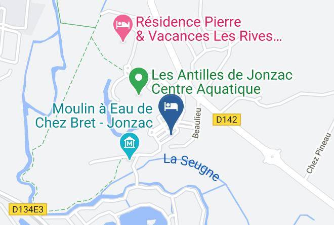 Residence Les Coteaux De Jonzac Map