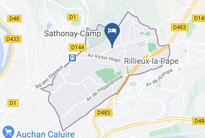 Rhone - Residence Les Dombes Maps