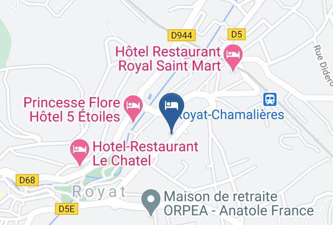 Puy De Dome - Residence Les Domes Maps