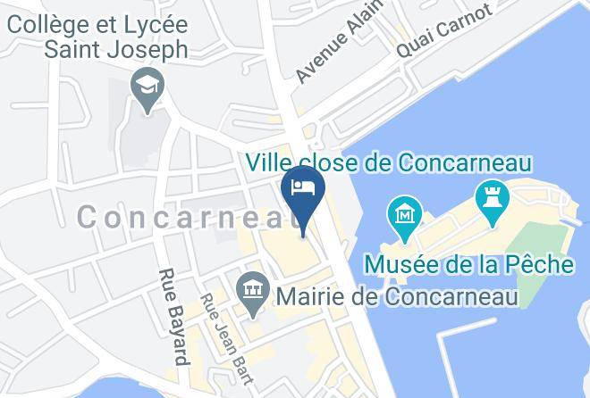 Finistere - Residence Les Goelands Maps