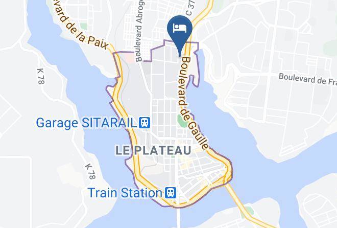 Abidjan - Residence Les Hauts De L'indenie Maps