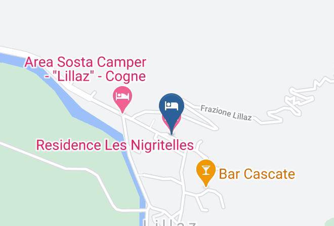 Residence Les Nigritelles Map