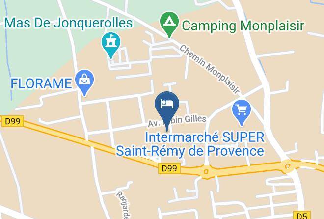 Bouches Du Rhone - Residence Les Sources Maps