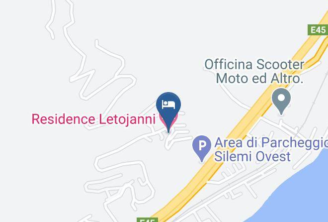 Messina - Residence Letojanni Maps