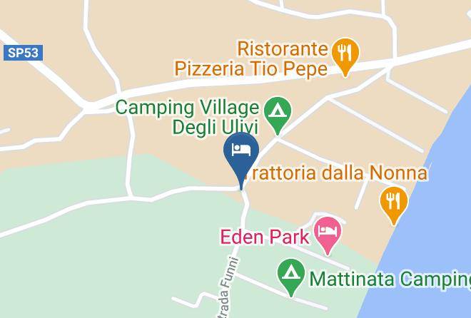 Foggia - Residence Lido Dei Pini Maps