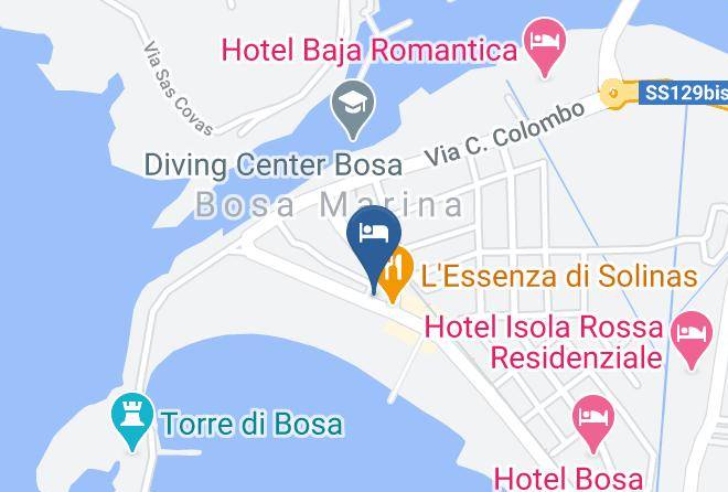Oristano - Residence Lido Di Chelo Maps
