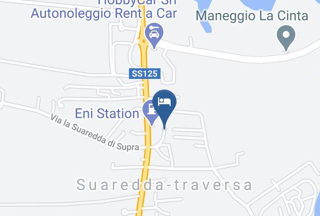 Sassari - Residence Lu Mulinu Maps