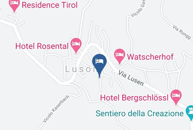 Bolzano - Residence Lusina Maps