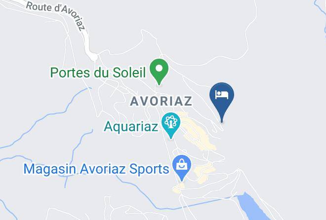 Haute Savoie - Residence Maeva Aster Maps