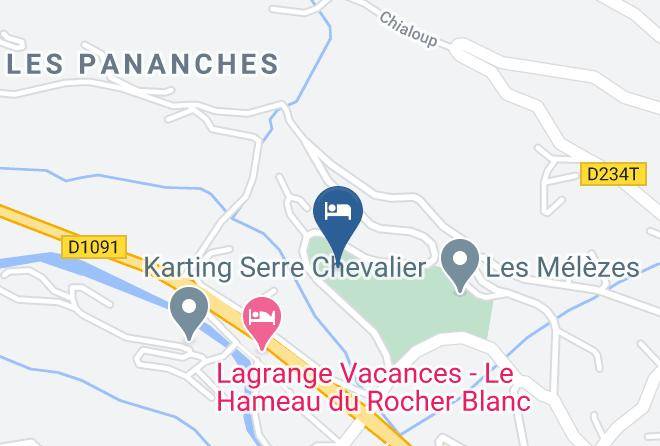 Hautes Alpes - Residence Maeva Chantemerle Maps
