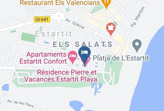 Residence Maeva Festa Sol Map