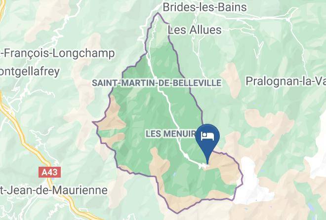 Savoie - Residence Maeva Le Schuss Maps