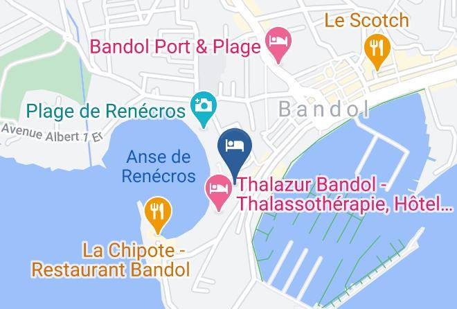 Var - Residence Maeva Louis Lumiere Maps