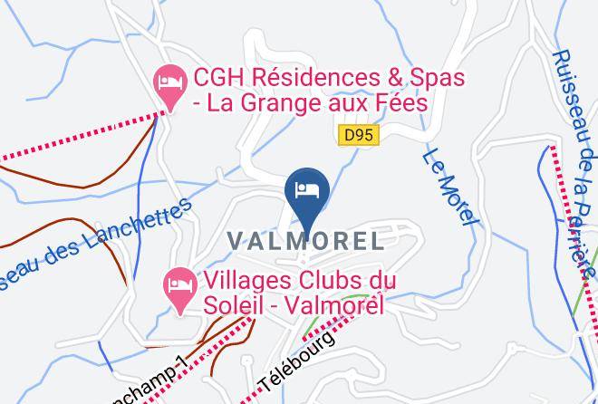 Savoie - Residence Maeva Planchamp Et Mottet Maps