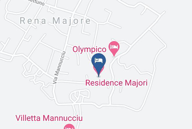 Sassari - Residence Majori Maps