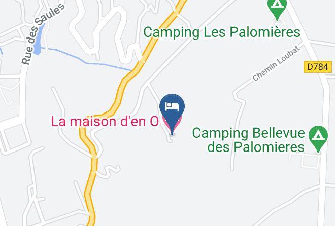 Hautes Pyrenees - Residence Malyce Maps
