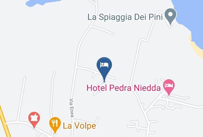 Sassari - Residence Mare E Pineta Maps