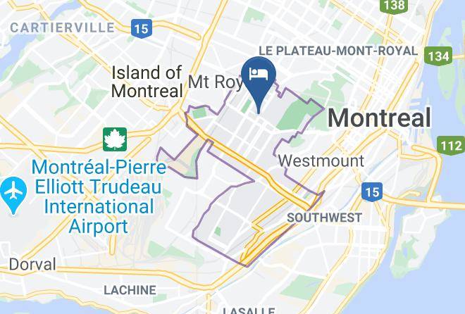 Montreal - Residence Maria Goretti Women Only Maps