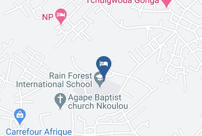 Residence Maria Map - Centre - Mfoundi