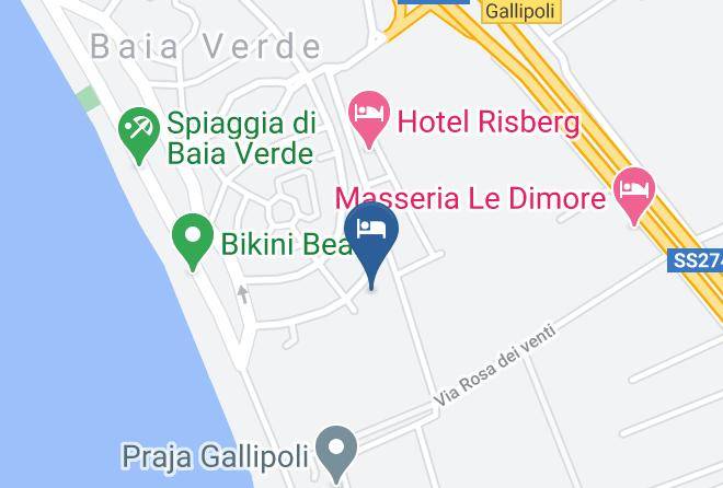 Lecce - Baia Verde Maps