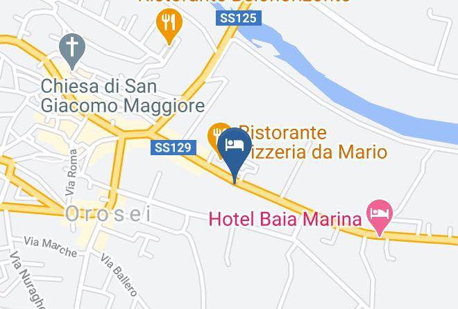 Nuoro - Residence Marina Palace Maps