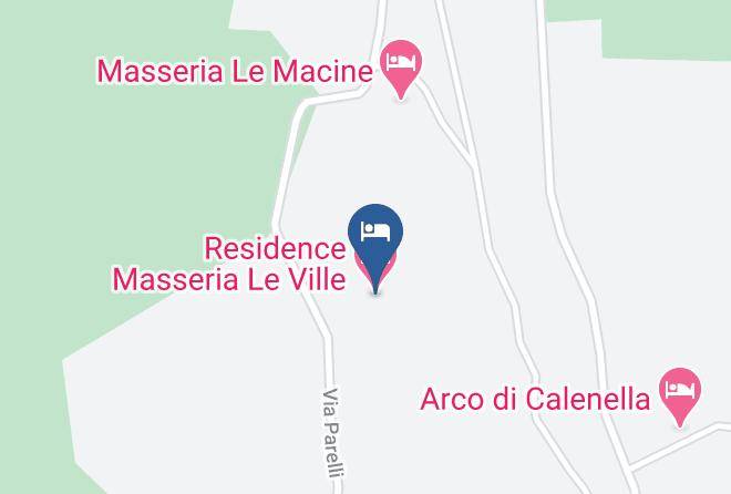 Residence Masseria Le Ville Map