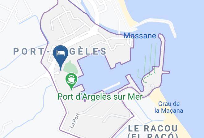 Pyrenees Orientales - Residence Mer & Golf Port Argeles Argeles Sur Mer Maps