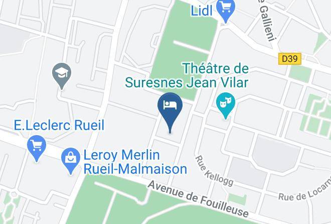 Hauts De Seine - Residence Meublee Les Josephines Maps