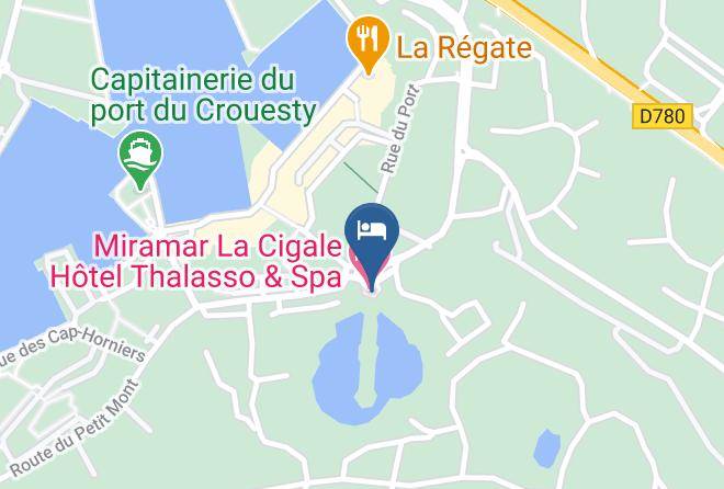 Morbihan - Residence Miramar La Cigale Maps