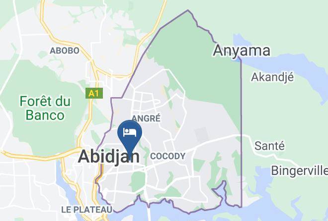 Abidjan - Residence Mohili Maps