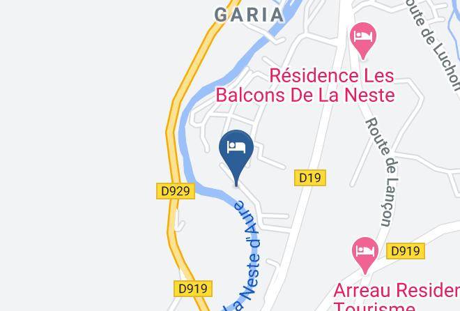 Hautes Pyrenees - Residence Mona Lisa Trois Vallees Maps