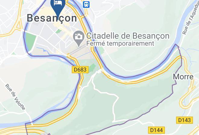 Doubs - Residence Moncey Studios Maps