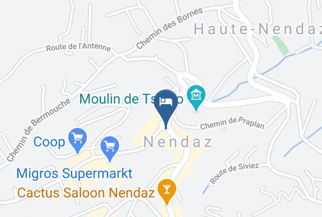 Conthey - Residence Mont Calme Maps