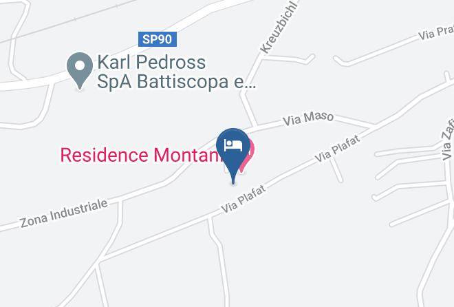 Bolzano - Residence Montani Maps