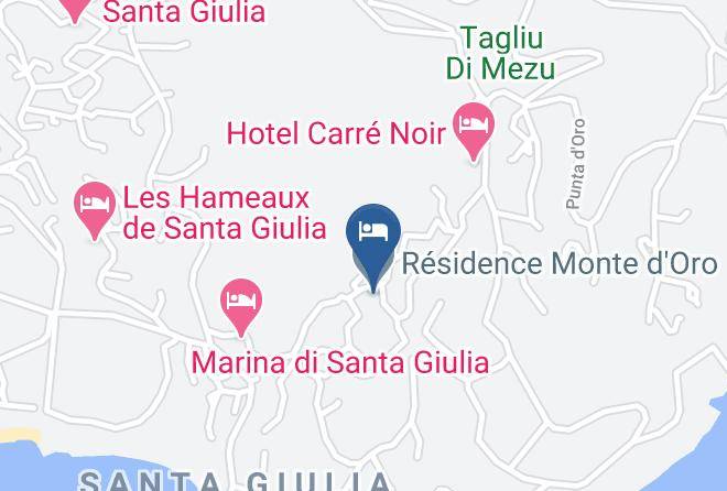 Southernsica - Residence Monte D'oro Maps